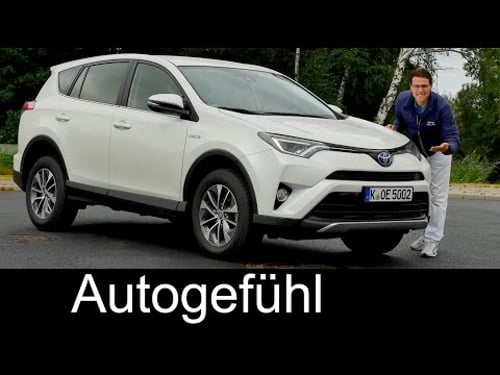 Toyota RAV4 Hybrid FULL REVIEW test driven Facelift 2016 - Autogefühl