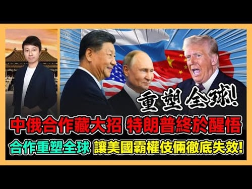 中俄合作藏大招 特朗普終於醒悟 合作重塑全球 讓美國霸權伎倆徹底失效! / 香港青年 小明