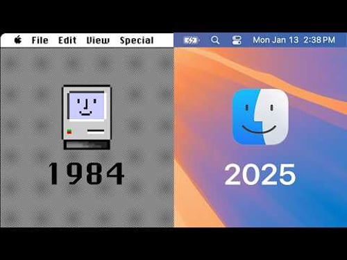 I Tested 40 Years of Apple Mac OS