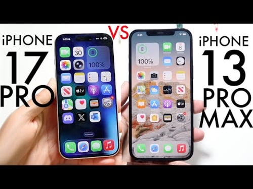 iPhone 17 Pro Vs iPhone 13 Pro Max! (Comparison) (Review)