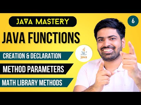 Methods in Java | Functions in Java | Parameters and Return type of Methods in Java in Hindi