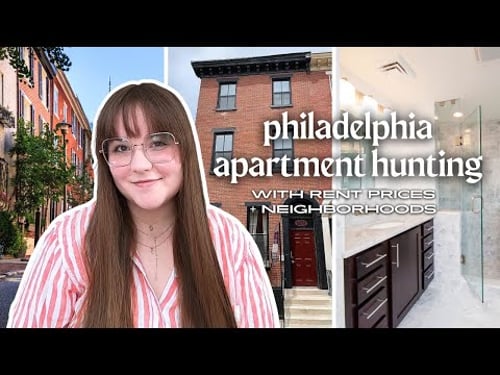 philadelphia apartment hunting | with rent prices and neighborhoods!