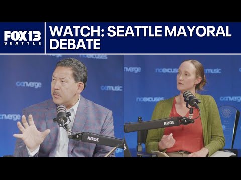 WATCH: Harrell, Wilson participate in Seattle Mayoral Debate