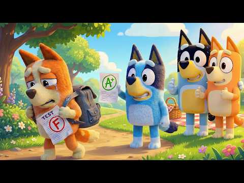 STOP BINGO..! Please Don't Leave !!! | Bluey x Bingo Stories | Bluey Funny Animation