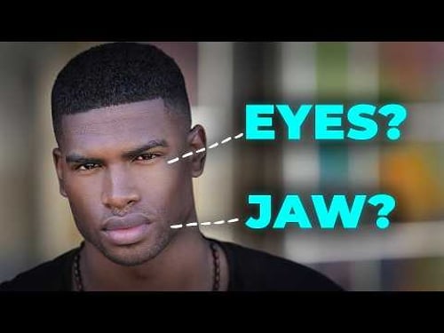 What makes Broderick Hunter so attractive? (Facial Analysis)