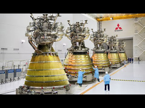 Inside Mitsubishi's Gigantic Rocket Factory in Japan