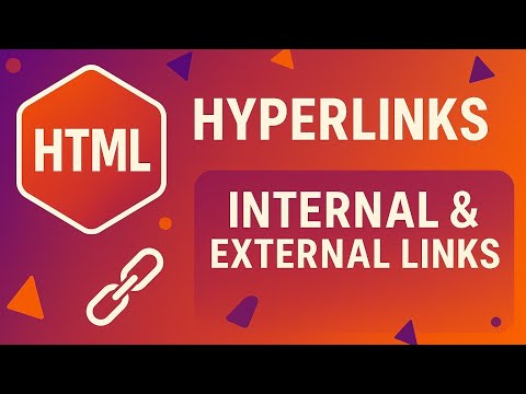 Day 5: HTML Hyperlinks Explained | Create Internal & External Links with href, target, title