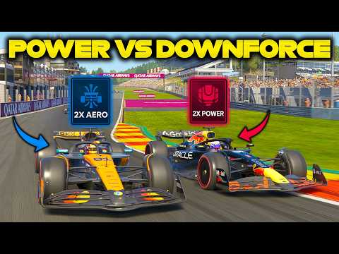 Double Downforce VS Double Power - Which Is Faster In F1 25?