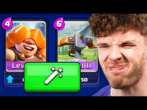 😱🤯ZAUBERSTAB ENTSCHEIDET MEIN DECK, BIS ICH RAUSFLIEGE... | Clash Royale Deutsch