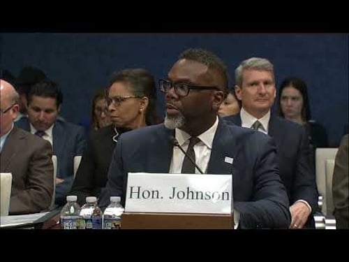 Rep. Brandon Gill asks Mayor Johnson series of questions regarding undocumented migrants