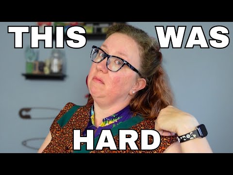 Sewing this SUCKED making a 50's Plus Size Dress