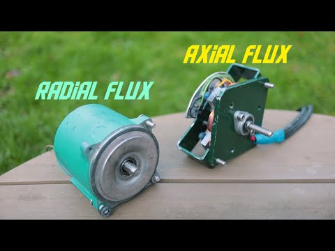 What's the deal with axial flux motors?