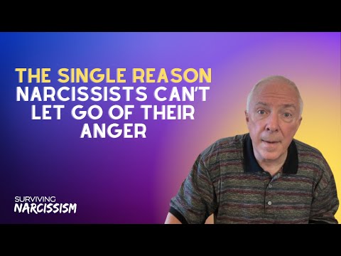 THE Single Reason Narcissists Can't Let Go Of Their Anger