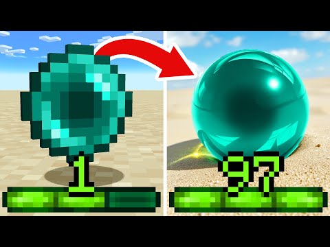 Minecraft, But XP = Realism