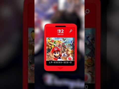 PUTTING A SWITCH 2 CARTRIDGE IN A SWITCH 1 #shorts #nintendoswitch2 #nintendo #switch2
