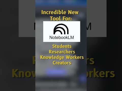 New AI Mind Mapping Tool π€― NotebookLM π #ai #notetaking