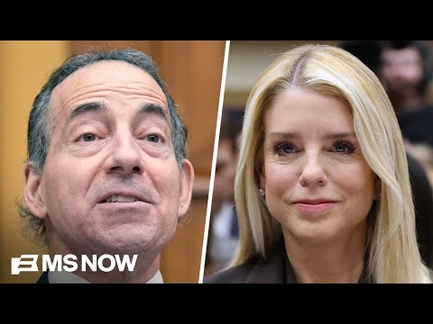 Raskin slams Bondi: 'You're running a massive Epstein cover-up right out of the DOJ'