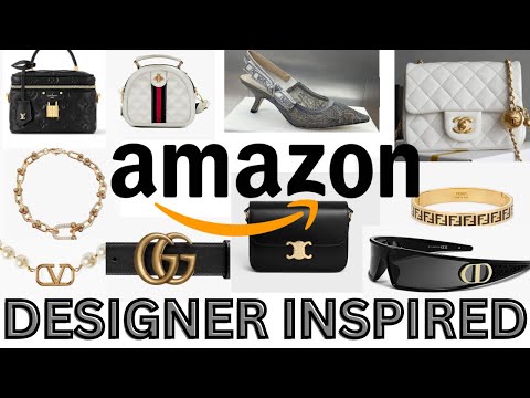20+ *huge* UNBELIEVABLE best Amazon designer inspired items!! LV, Gucci, Chanel, + more