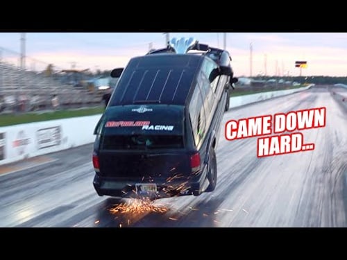 Our Worst Wheelie EVER... Our Supercharged Blazer Went To The MOON!!!!