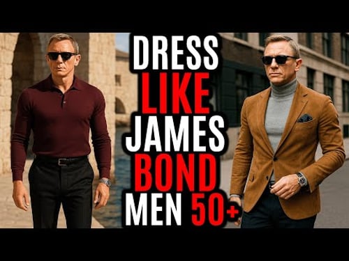 12 Simple Upgrades to Dress Like James Bond (Men 50+)