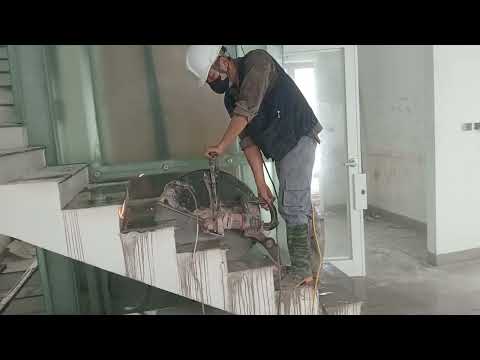 cắt thang bộ giữ lại mặt đá.0911 15 13 19