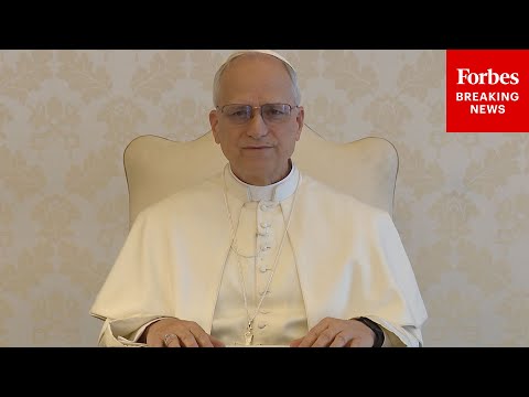 FULL REMARKS: Pope Leo XIV Speaks To U.S. Audience For First Time Since Becoming Pontiff In Chicago