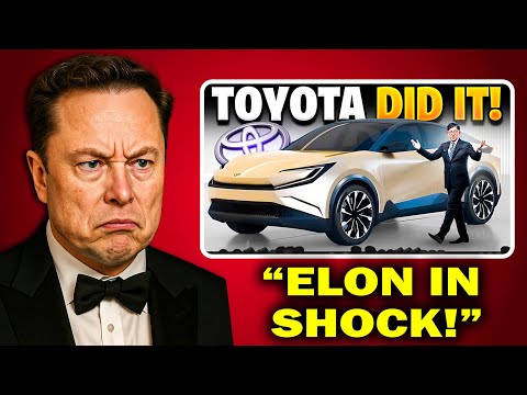 Elon Musk Shocked, Toyota Announces New $17,999 Car That Will Shake up The Entire EV Industry!