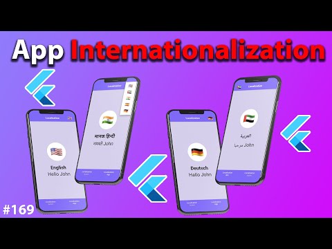 Flutter Tutorial - Localization & Internationalization with INTL & ARB Files