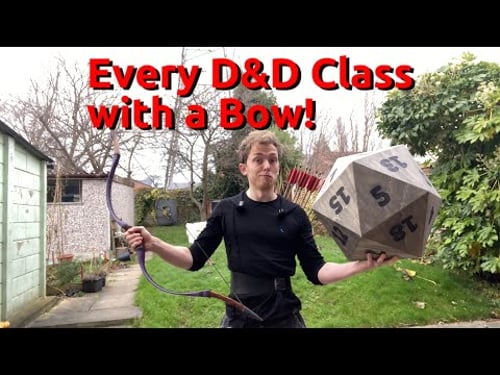 How to play an archer in D&D (EVERY CLASS)