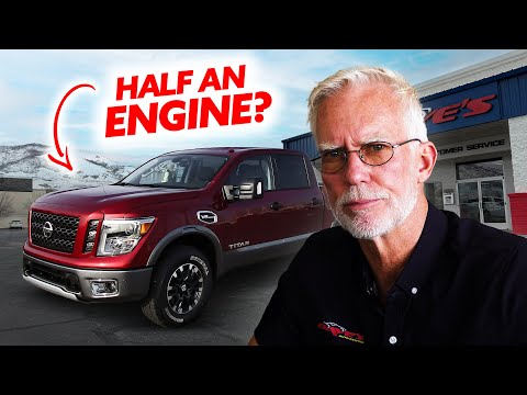 Nissan Titan Loses HALF the ENGINE on the Highway!