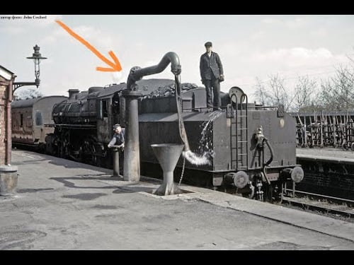 Episode 126: How steam locomotives were refueled while moving #steamlocomotive #train #steam #loc...