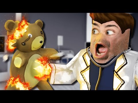 I gave this ROBLOX DOCTOR a surprise that he DIDN'T WANT...