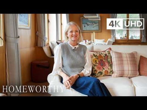 A British Designer’s Beautiful Swiss Chalet | House Tour