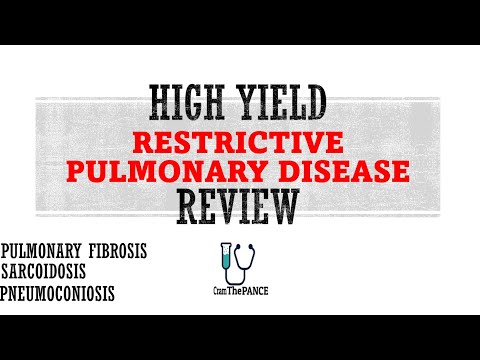 Restrictive Pulmonary Diseases Review | Mnemonics And Proven Ways To Memorize for the PANCE, PANRE