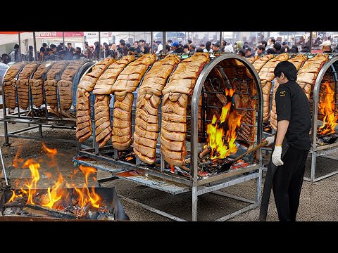 150,000 Visitors in ONE DAY?! Most INSANE BBQ Street Food Festival Ever