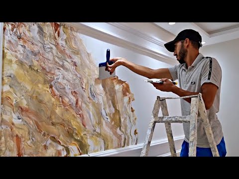 تطبيق ستيكو على شكل رخام بأسهل طريقة بدون آلة ولا تعب👌🏻