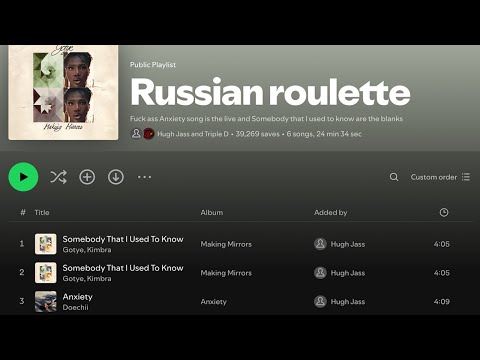 The Doechii "Anxiety" Russian Roulette