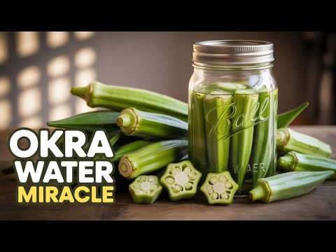 Drink Okra Water Every day and this Will Happen to Your Body (Okra Water Health Benefits)