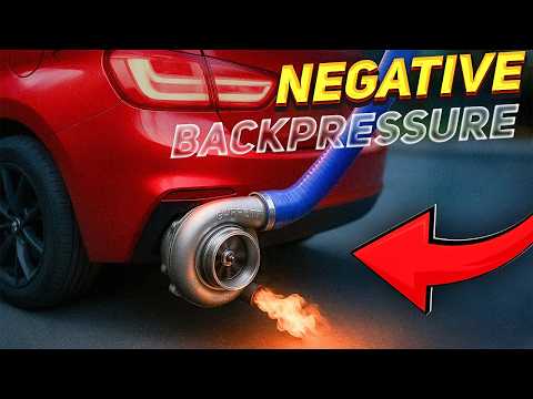 Using a turbo to suck exhaust gases out of an engine - what will happen?