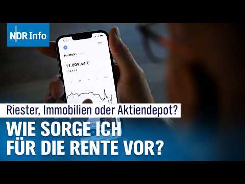 Altersarmut: Jede fünfte Person davon bedroht - richtig vorsorgen für die Rente | NDR Info