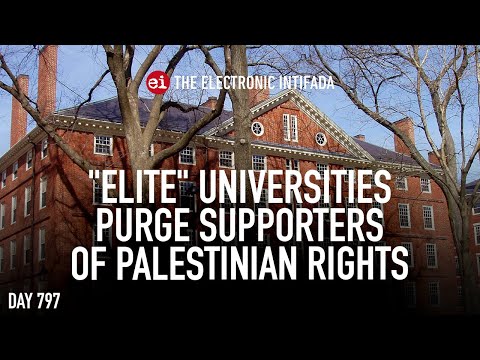 "Elite" universities purge supporters of Palestinian rights, with Ali Abunimah