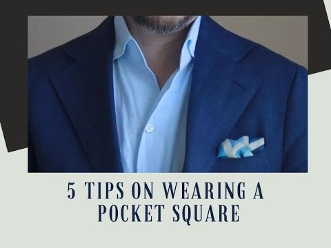 5 Tips for Wearing Pocket Squares (with a Sport Coat, without a Tie)