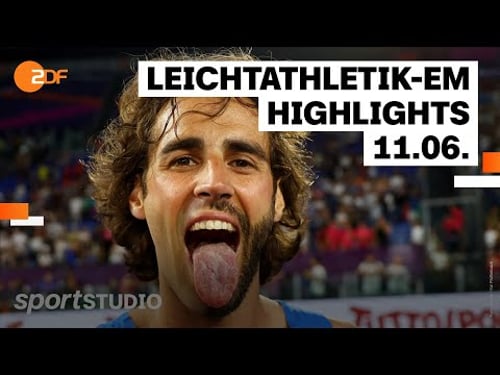 Leichtathletik-EM 2024 Highlights Dienstag 11.06. | sportstudio