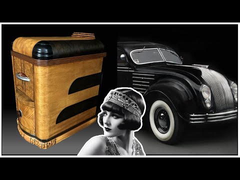 Automobile Inspired Art Deco Furniture Restoration Remake