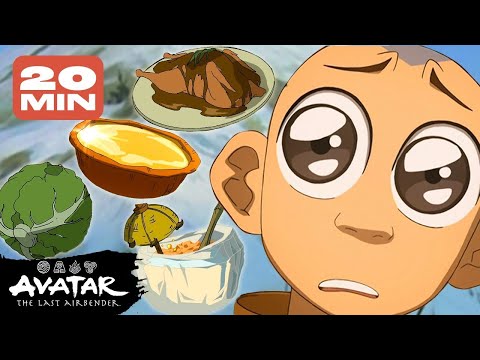 Avatar DELICIOUS Food Marathon! ๐ | 20 Minute Compilation | Avatar: The Last Airbender