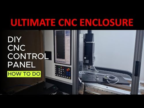 Ultimate CNC Enclosure Part 2 - The DIY CNC Control Panel