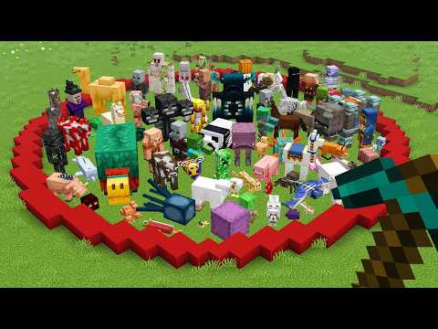 I Collected EVERY Mob In Minecraft