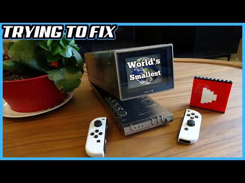 World's Smallest SONY Trinitron TV - Multiple FAULTS - Can I FIX it