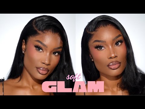 MY UPDATED SOFT GLAM MAKEUP 2025 | Dark skin & Beginner Friendly