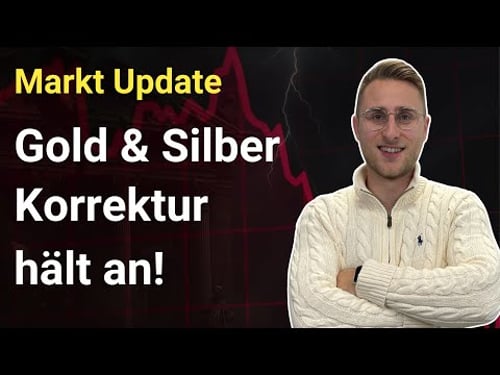 Gold & Silber Blutbad geht weiter - was passiert am Markt?